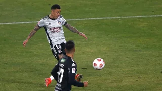 Martín Rodríguez definió con categoría para el empate de Colo Colo ante Palestino en Copa Chile