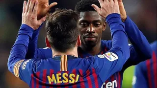 Los goles de Ousmané Dembélé y Lionel Messi para la victoria de Barcelona sobre Celta de Vigo