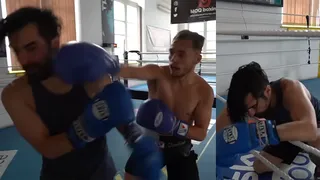 Tuitero criticó a un campeón mundial de boxeo y recibió una paliza tras aceptar un combate ante él