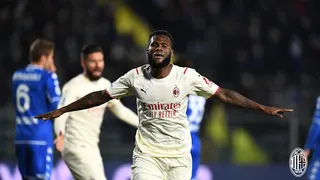 Franck Kessié fue figura con doblete en goleada de AC Milan sobre Empoli en la Serie A