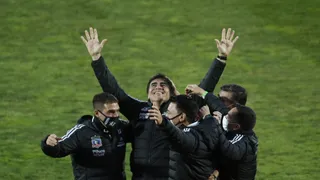 ¡Levantaron el trofeo! El emocionante festejo de Colo Colo tras festejar el título de la Copa Chile