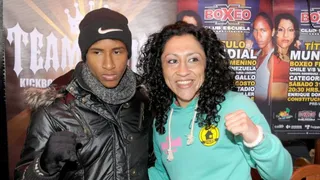 La presentación de la pelea entre “Crespita” Rodríguez y la venezolana Lozano