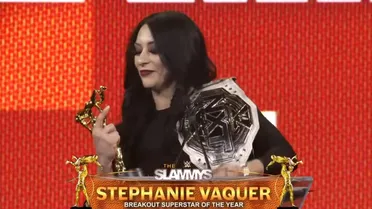 Agiganta su leyenda: Stephanie Vaquer logra prestigioso premio de WWE en los Slammys