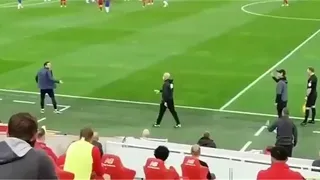 La tensa dicusión entre Frank Lampard y Jürgen Klopp en Anfield