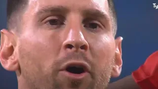 Dos momentos de Messi ante Ecuador: Cantó con pasión el himno y tuvo mala fortuna ante el arco