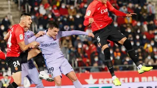 Luuk De Jong le dio un valioso triunfo a Barcelona ante Mallorca en La Liga