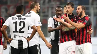 Gonzalo Higuaín estalló de ira y fue expulsado en la derrota de AC Milan ante Juventus