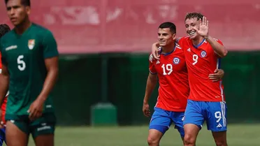 Los goles de Luciano Arriagada y Gonzalo Tapia en el triunfo de La Roja sub 23 sobre Bolivia