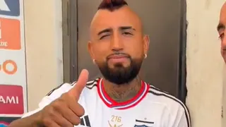 Arturo Vidal ilusionó una vez más a los fanáticos de Colo Colo