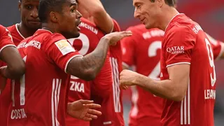 Un hat-trick: Robert Lewandowski comandó la victoria de Bayern Munich ante Eintracht Frankfurt