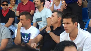 Kudelka fue a San Carlos de Apoquindo para ver a Talleres de Córdoba ante Palestino