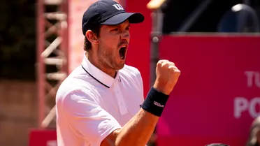 Nicolás Jarry trabajó tiempo extra para lograr esforzada victoria en Estoril