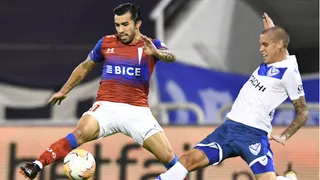 Edson Puch fue elegido el mejor jugador de la ida de los cuartos de final de la Sudamericana