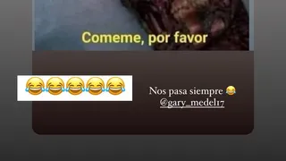 La graciosa publicación de Gary Medel y Cristina Morales: “Cómeme, por favor”