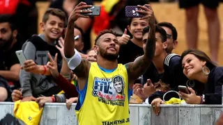 Neymar le deseó “toda la suerte y lo mejor” a Cristiano Ronaldo