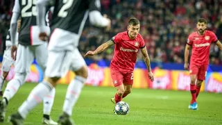 El disparo de Charles Aránguiz que pudo cambiar la suerte de Leverkusen ante Juventus
