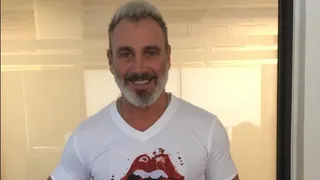 La divertida foto de Marcelo Barticciotto de su “antes y después” de la cuarentena