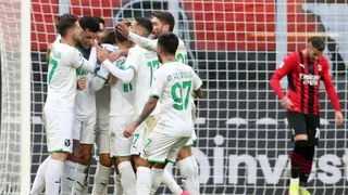AC Milan fue sorprendido por Sassuolo y cedió terreno en la parte alta de la liga italiana
