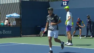 Nicolás Jarry y Cristian Garin tuvieron debut y despedida en el cuadro de dobles del US Open