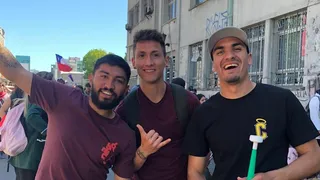 Los jugadores Nicolás Maturana, Walter Ponce y Nicolás Orellana marcharon en Concepción