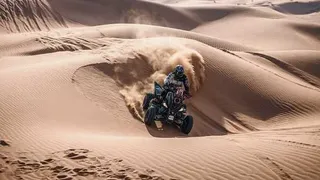 Giovanni Enrico fue cuarto en la undécima etapa y sigue en la lucha por entrar al podio en quads