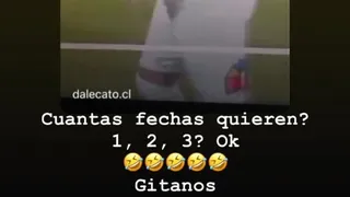Nicolás Castillo provocó a hinchas de la U con gestos obscenos y lo celebró en redes sociales