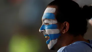 Los hinchas llenaron de color el Maracaná en la previa del Chile – Uruguay