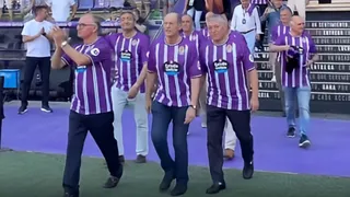 Pato Yáñez fue ovacionado en increíble homenaje en Valladolid
