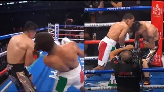 “El nocaut del año”: Gervonta Davis mandó a la lona al mexicano Santa Cruz en Texas