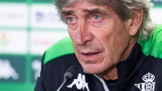 Manuel Pellegrini: En este momento tenemos a los tres porteros en condiciones