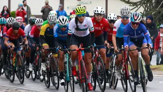 Catalina Soto se quedó con el séptimo lugar en el gran fondo de ciclismo de ruta