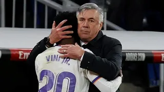 Vinicius: Creo que a Ancelotti le gustaría dirigir a Brasil, como a todos