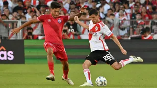 Argentinos Juniors rescató un empate en su visita a River Plate de Paulo Díaz