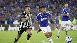 Eduardo Vargas vio acción en empate de Atlético Mineiro y Millonarios en la Libertadores