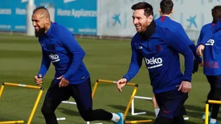 Barcelona compiló las mejores jugadas de Arturo Vidal en un detallado seguimiento de sus prácticas