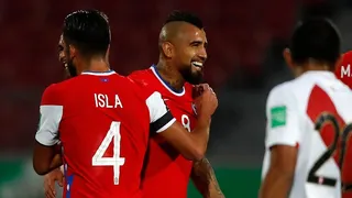 Arturo Vidal marcó un golazo ante Perú para abrir el marcador en Clasificatorias