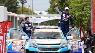 Copiloto del ecuatoriano Guayasamín está fuera de peligro tras accidente en el Dakar