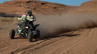 Ignacio Casale permaneció como líder tras terminar tercero en la séptima etapa del Dakar