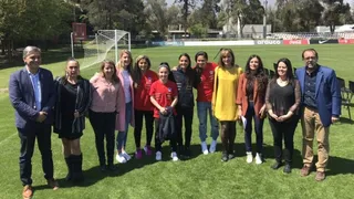 La Roja femenina fue homenajeada por representantes de la Cámara de Diputados