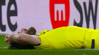 Ben Brereton desperdició una clara ocasión en el triunfo de Villarreal en Europa League