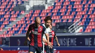 Bologna sintió la ausencia de Medel y cayó ante tremenda remontada de Sassuolo