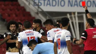 Maximiliano Falcón fue castigado con cuatro fechas por su expulsión ante la UC