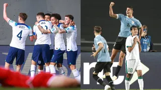 Inglaterra venció a Túnez y Uruguay aplastó a Irak en el inicio del Grupo E del Mundial Sub 20
