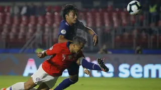 Alexis Sánchez dijo presente en goleada de la Roja sobre Japón con certero cabezazo