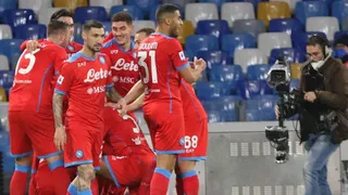 Napoli se impuso a Sampdoria con un acrobático gol de Andrea Petagna