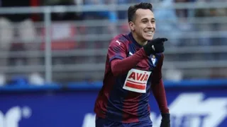 Fabián Orellana rindió con un gol y permitió que Eibar empatara con Osasuna