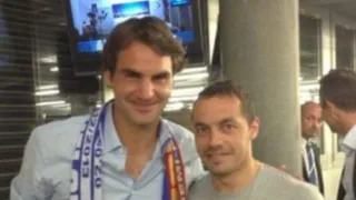 “Fuiste, eres y serás por siempre el verdadero rey”: El saludo de Marcelo Díaz a Federer