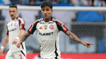 ¡Y Gareca no lo llama! Erick Pulgar con el Flamengo vuelven a ganar y son líderes en Brasil