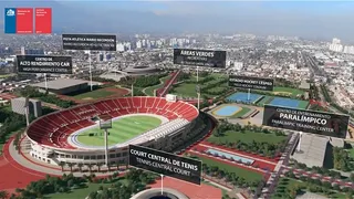 Así lucirá el Estadio Nacional en los Panamericanos de Santiago 2023