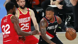 Lillard y Anthony acabaron con la racha ganadora de los Rockets